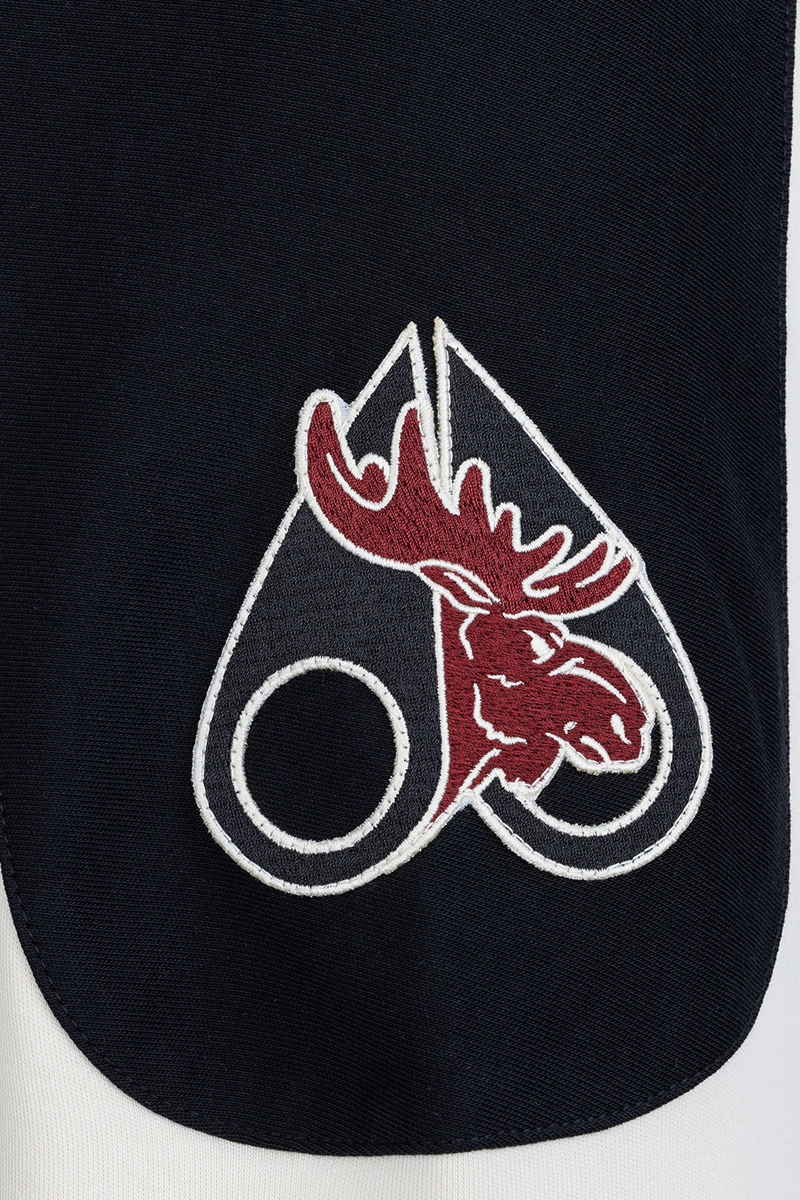 Moose Knuckles Polo Nhl X Moose Jersey Zwart
