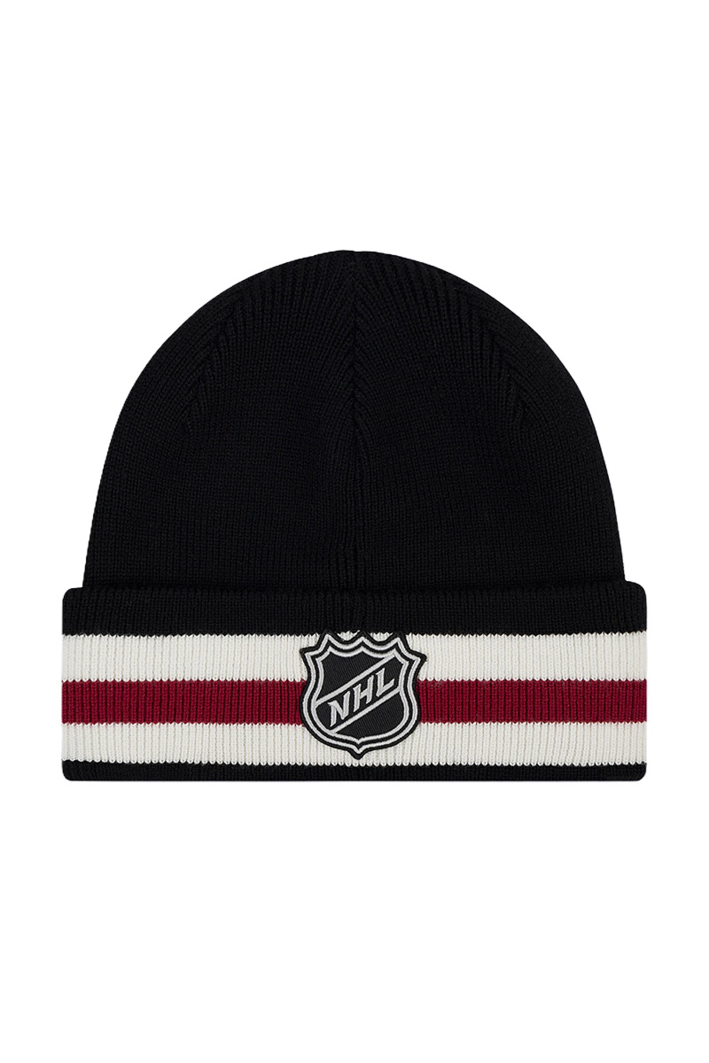Moose Knuckles Muts Nhl X Moose Team Beanie Zwart