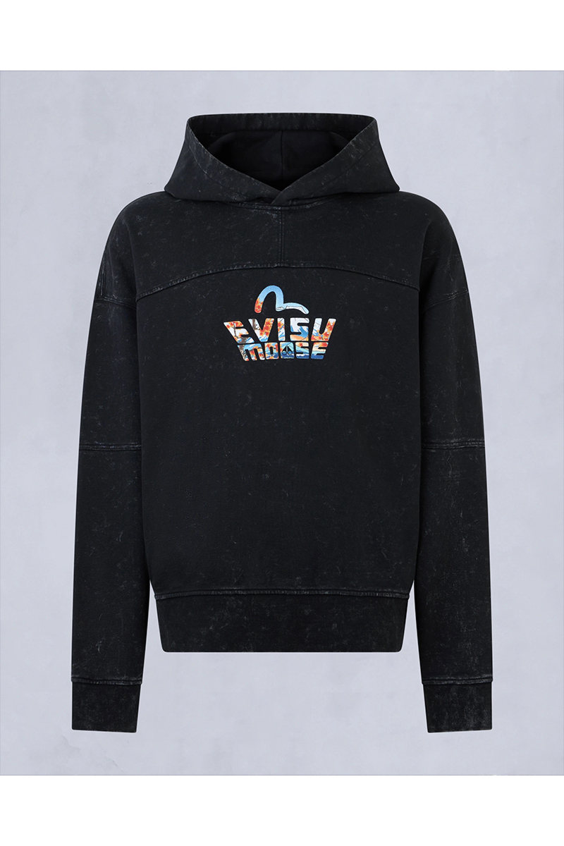 Moose Knuckles Sweater Evisu X Moose Hoodie Zwart