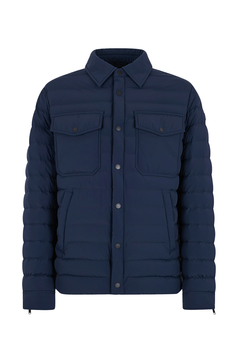 Moose Knuckles Jas Lennox Shirt Jacket D-blauw
