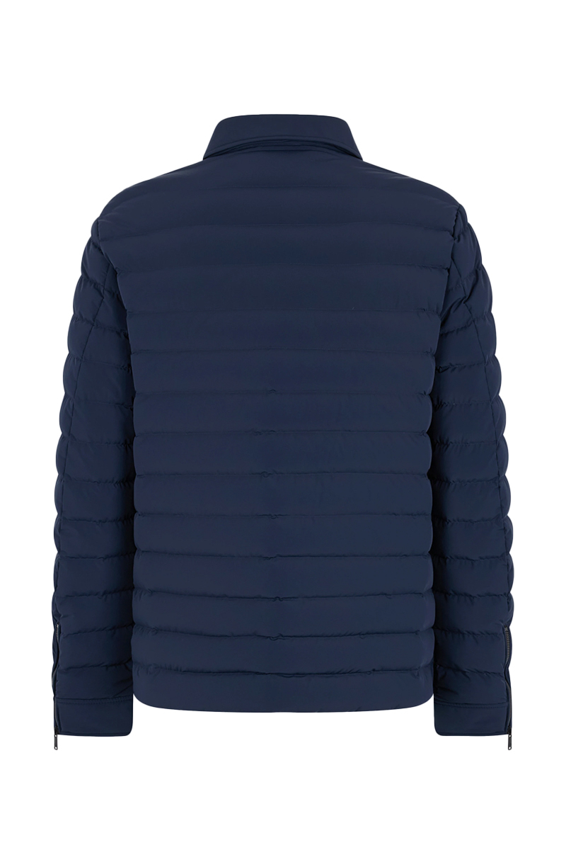 Moose Knuckles Jas Lennox Shirt Jacket D-blauw