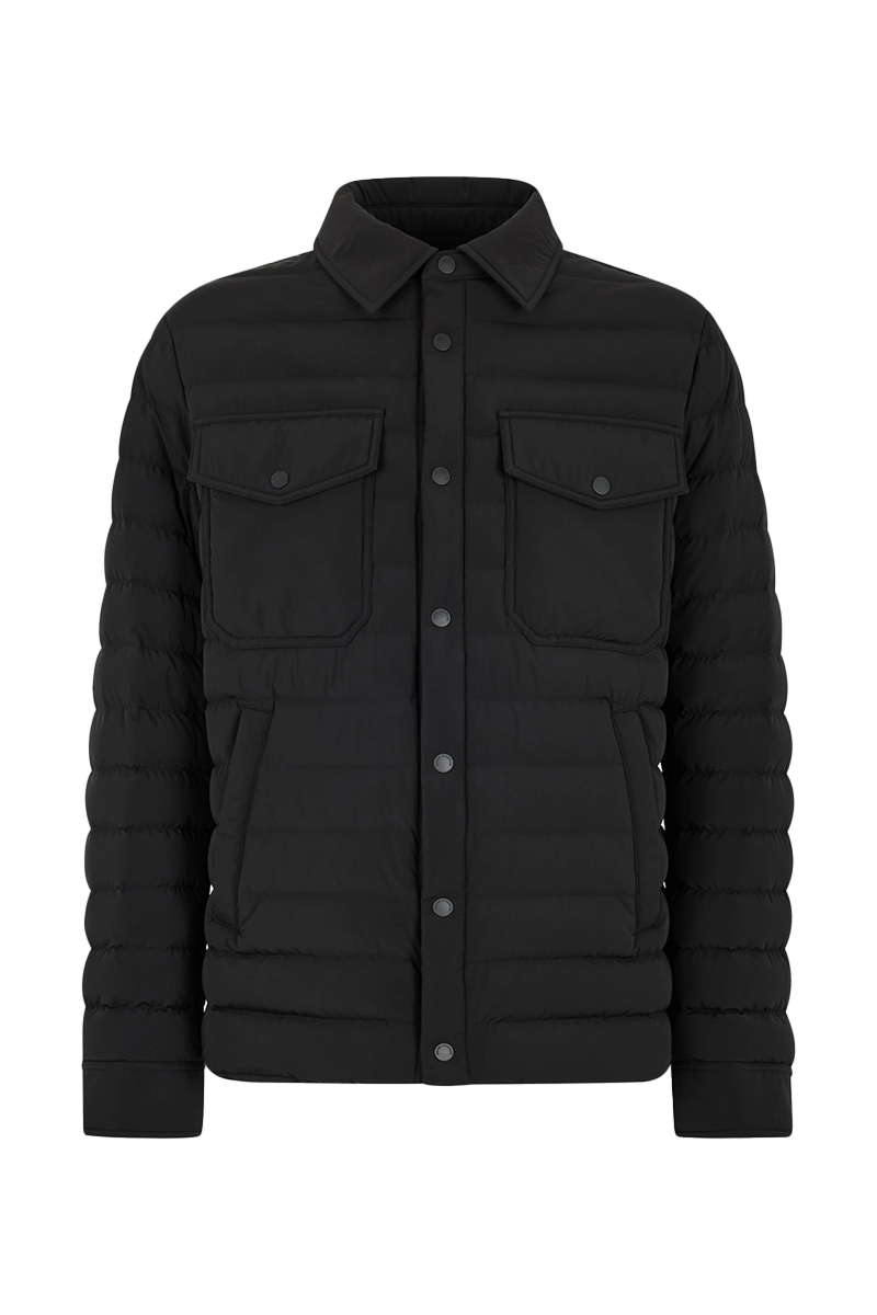 Moose Knuckles Jas Lennox Shirt Jacket Zwart