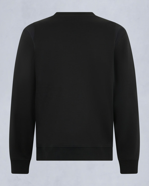 Moose Knuckles Sweater Dalon Crew Zwart