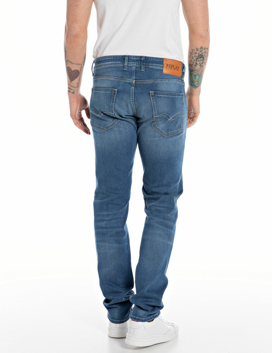 Replay Jeans M972d.000.685 636 Blauw