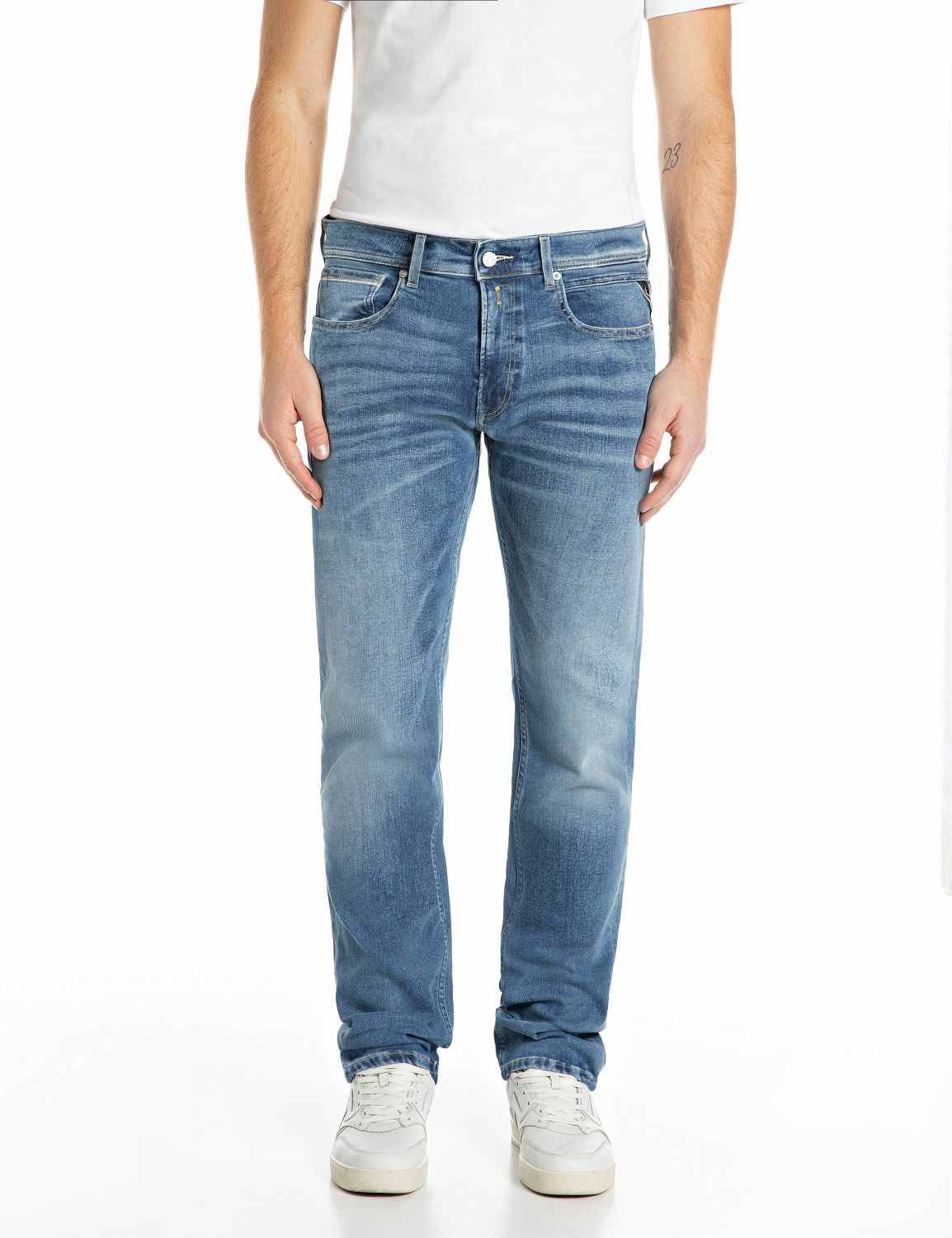 Replay Jeans M972d.000.685 636 Blauw