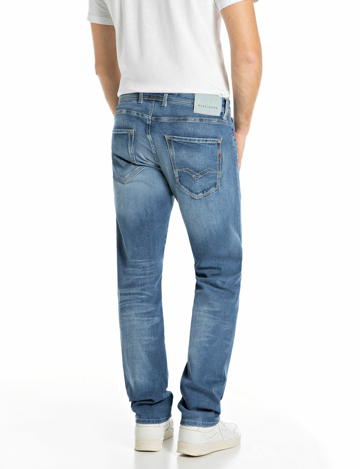 Replay Jeans M972d.000.685 636 Blauw