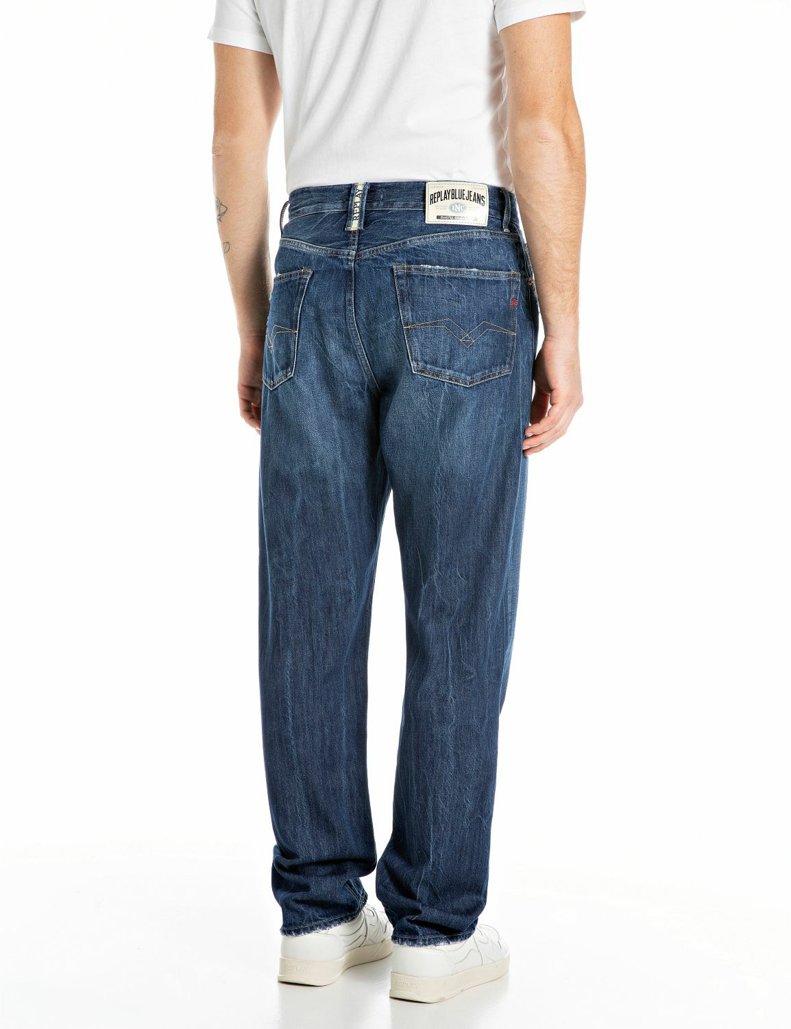 Replay Jeans M9z1.000.800 07d Blauw