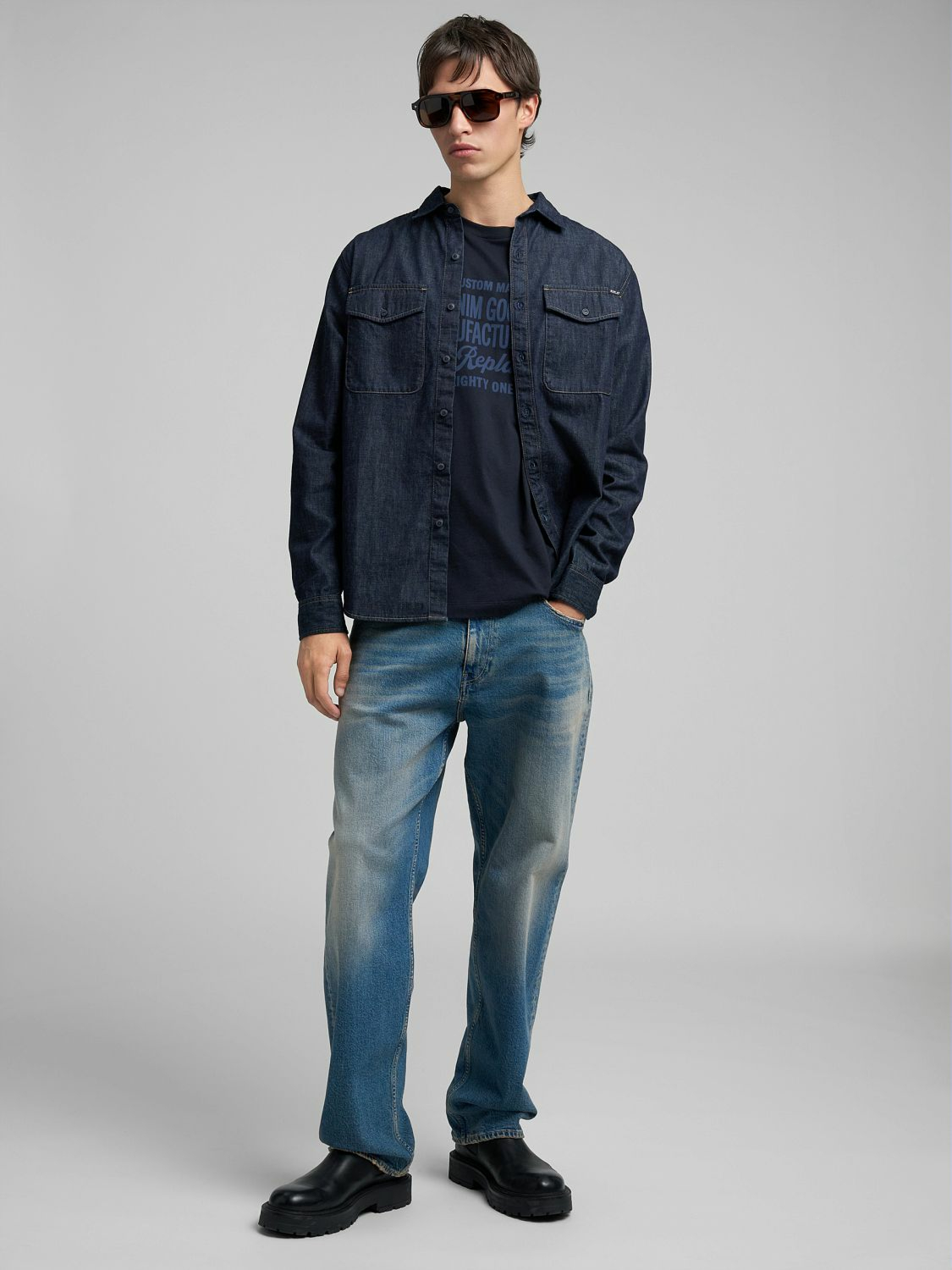 Replay Jeans M1031r.000.727 952 Blauw