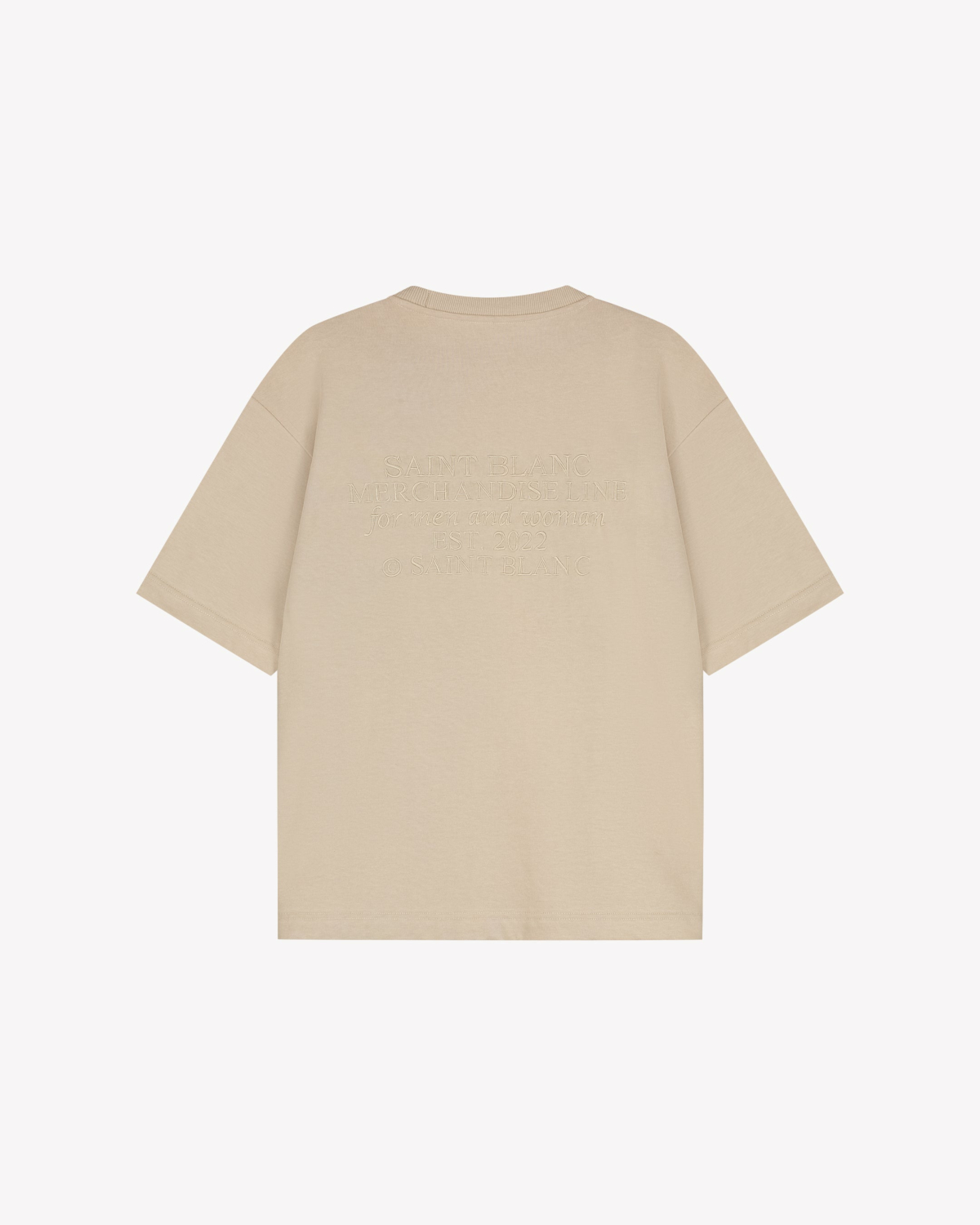 Saint Blanc T-shirt M/f T-shirt Beige