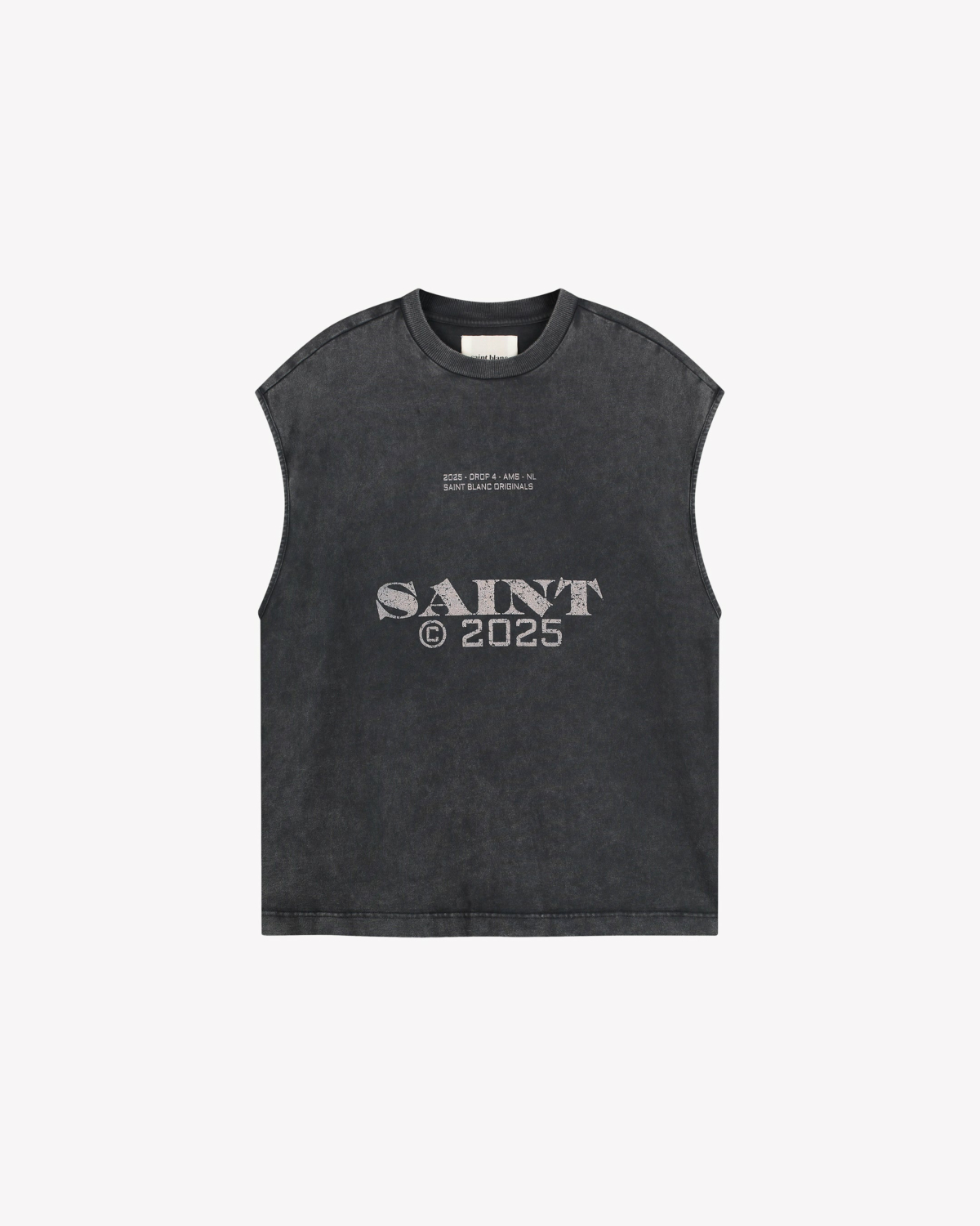 Saint Blanc T-shirt Saint Sleeveless T-shirt Antra