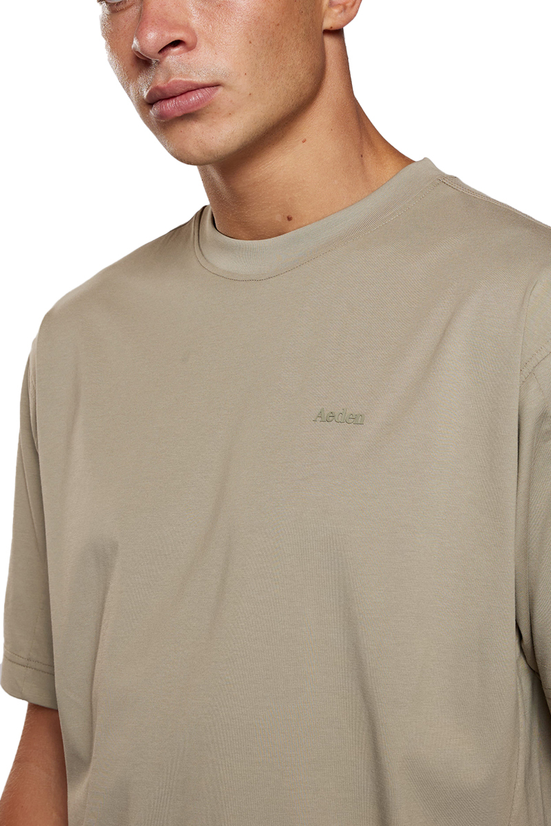Aeden T-shirt Foreo Tee Ov. Groen