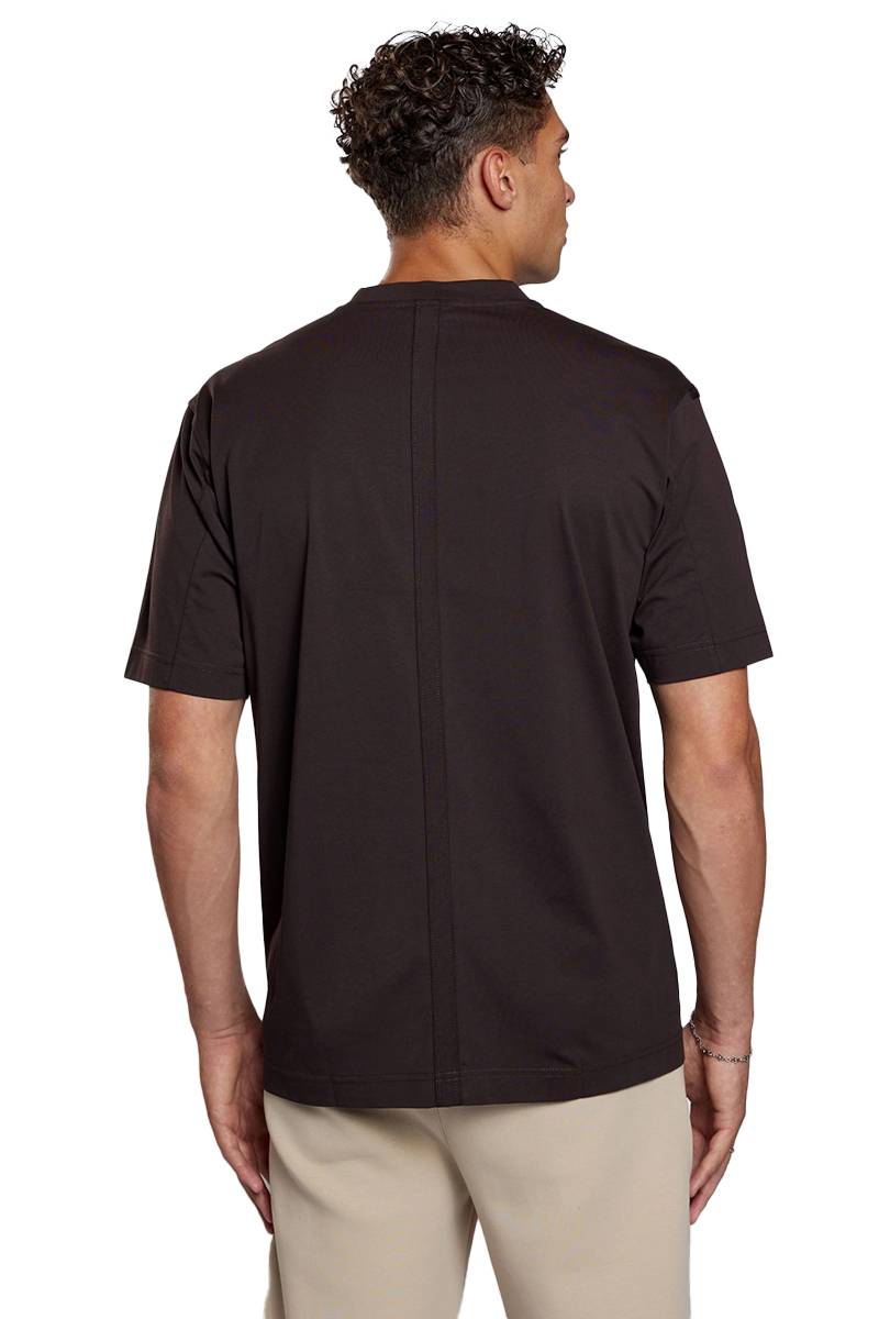 Aeden T-shirt Foreo Tee D-bruin