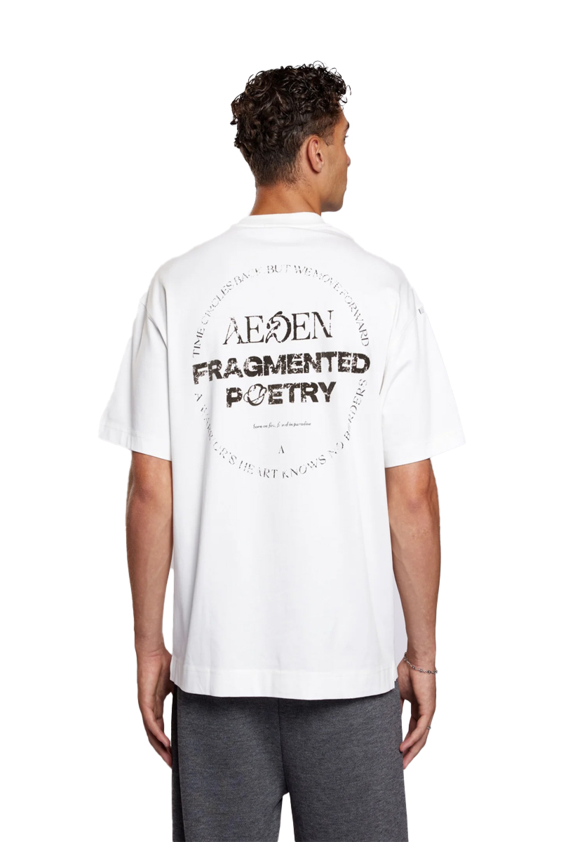 Aeden T-shirt Fabian Tee Off White