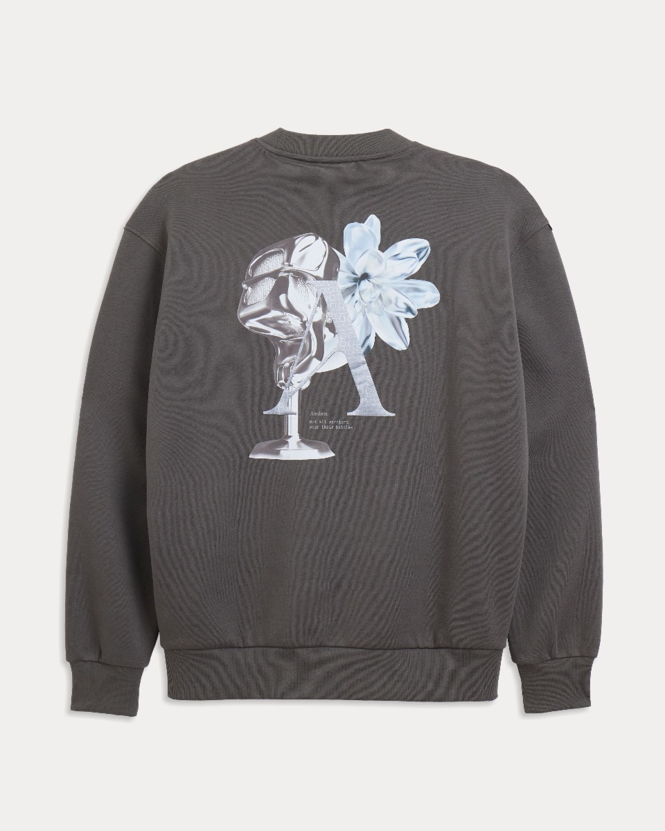 Aeden Sweater Bastien D-grijs