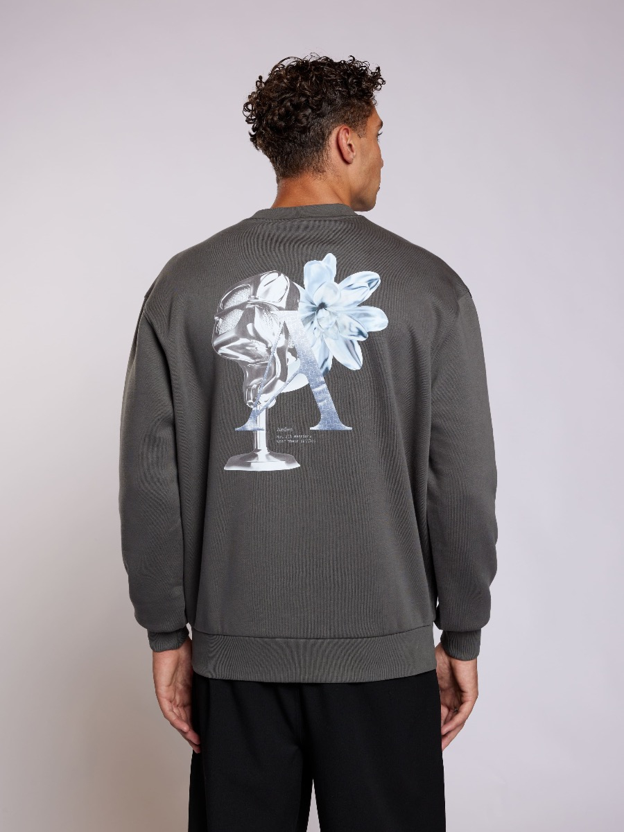 Aeden Sweater Bastien D-grijs