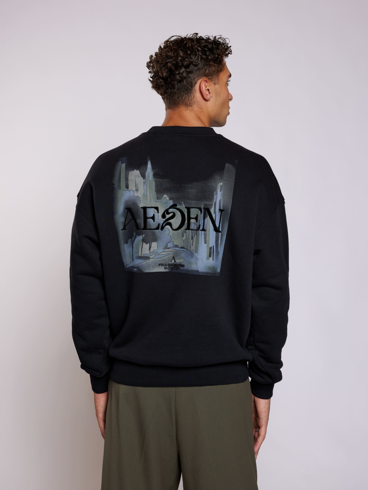 Aeden Sweater Alaric Sweatshirt Zwart