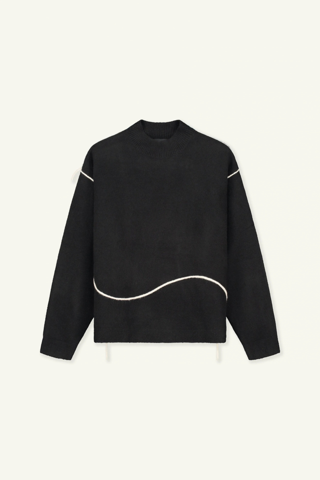 Dont Waste Culture Trui Tatu Zwart