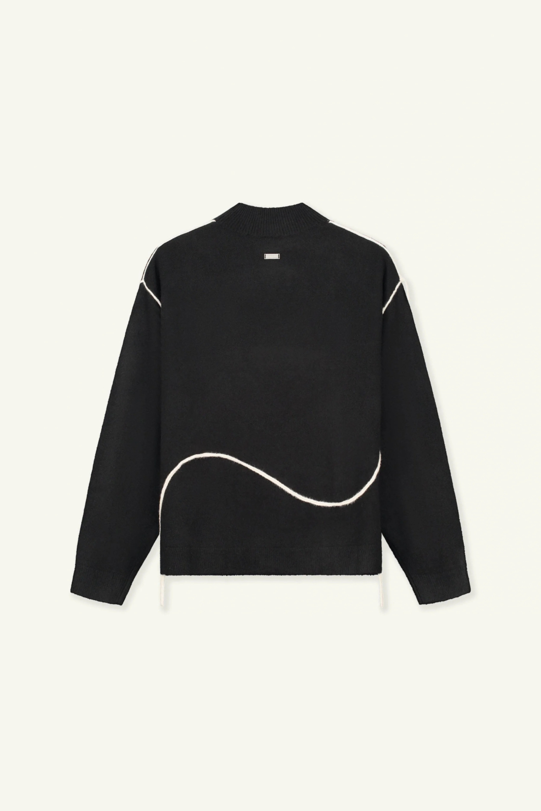 Dont Waste Culture Trui Tatu Zwart