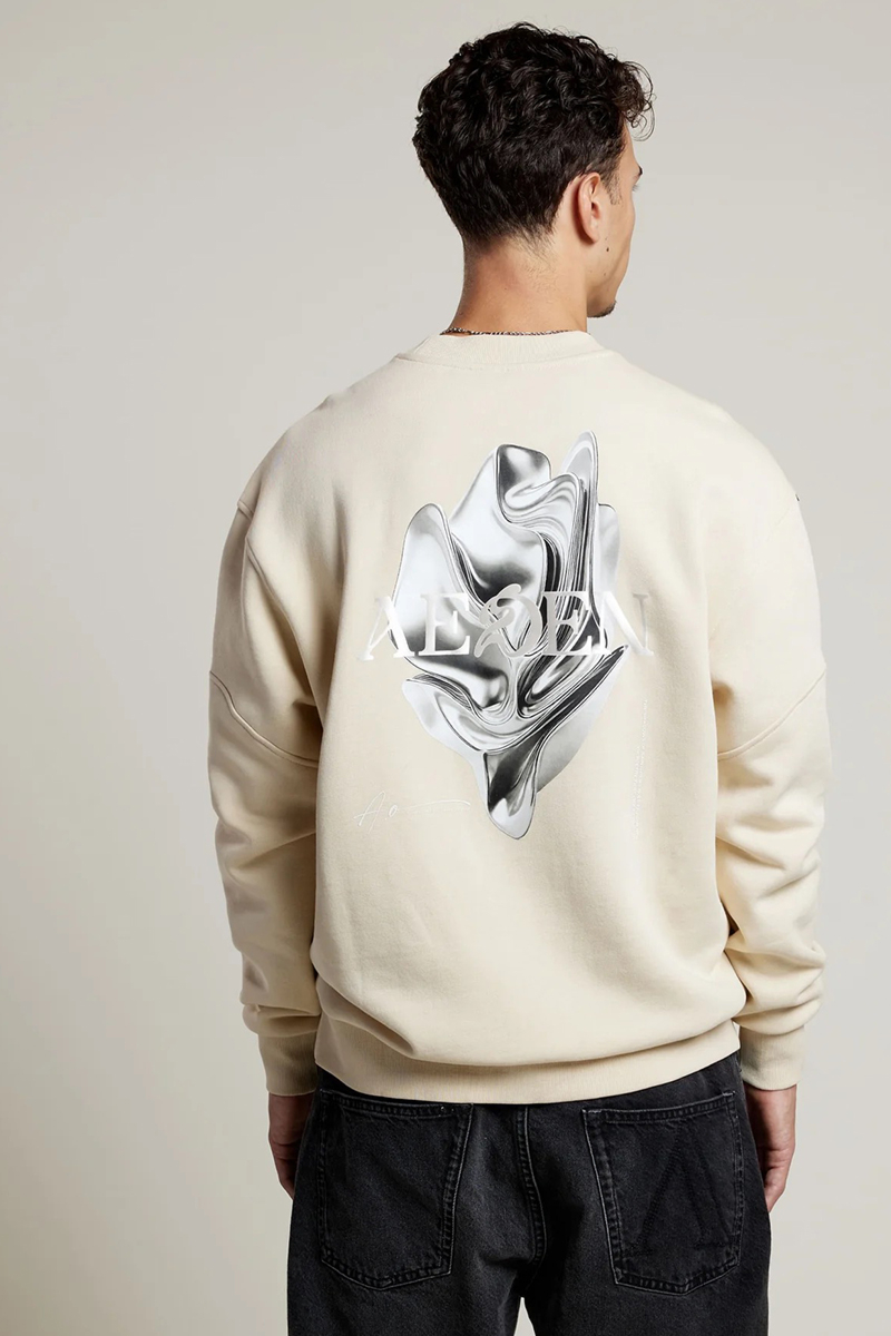 Aeden Sweater Moshin Sweater Beige