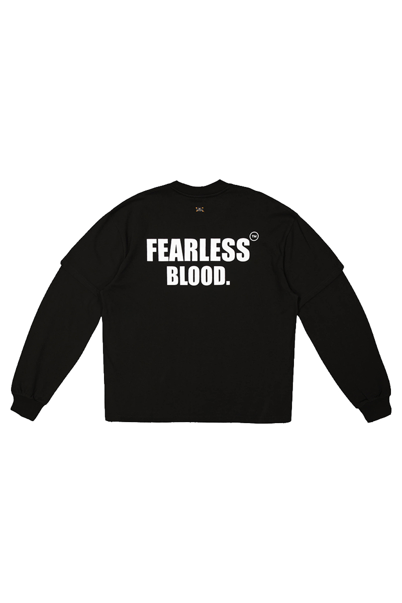 Fearless Blood Sweater Suprise Zwart