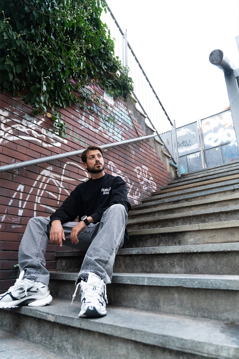 Fearless Blood Sweater Suprise Zwart