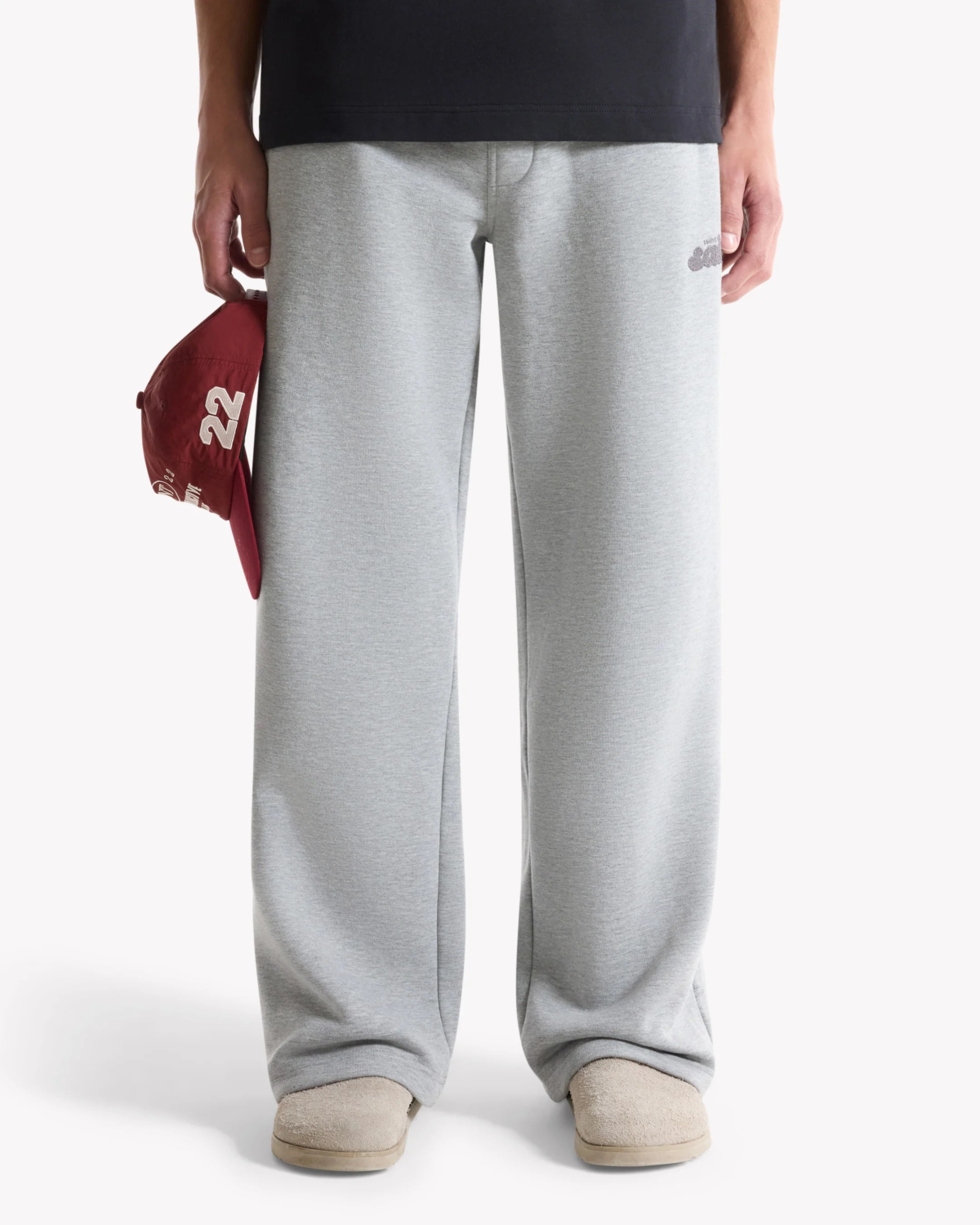 Saint Blanc Jogging Broek Full Service Loose Jogger Grijs