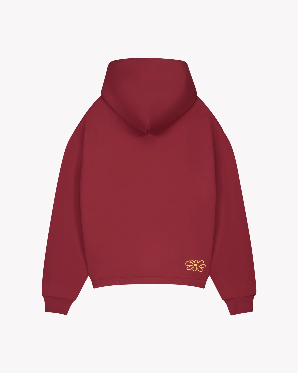 Saint Blanc Sweater Desert Bloom Loose Zipper Rood