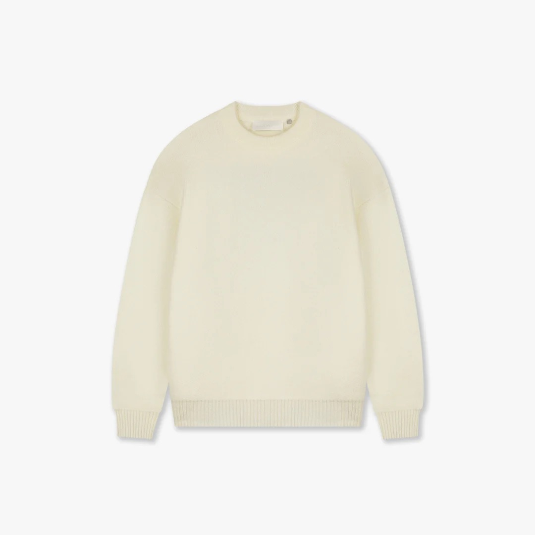 Croyez Trui Gallery Knit Sweater Wit