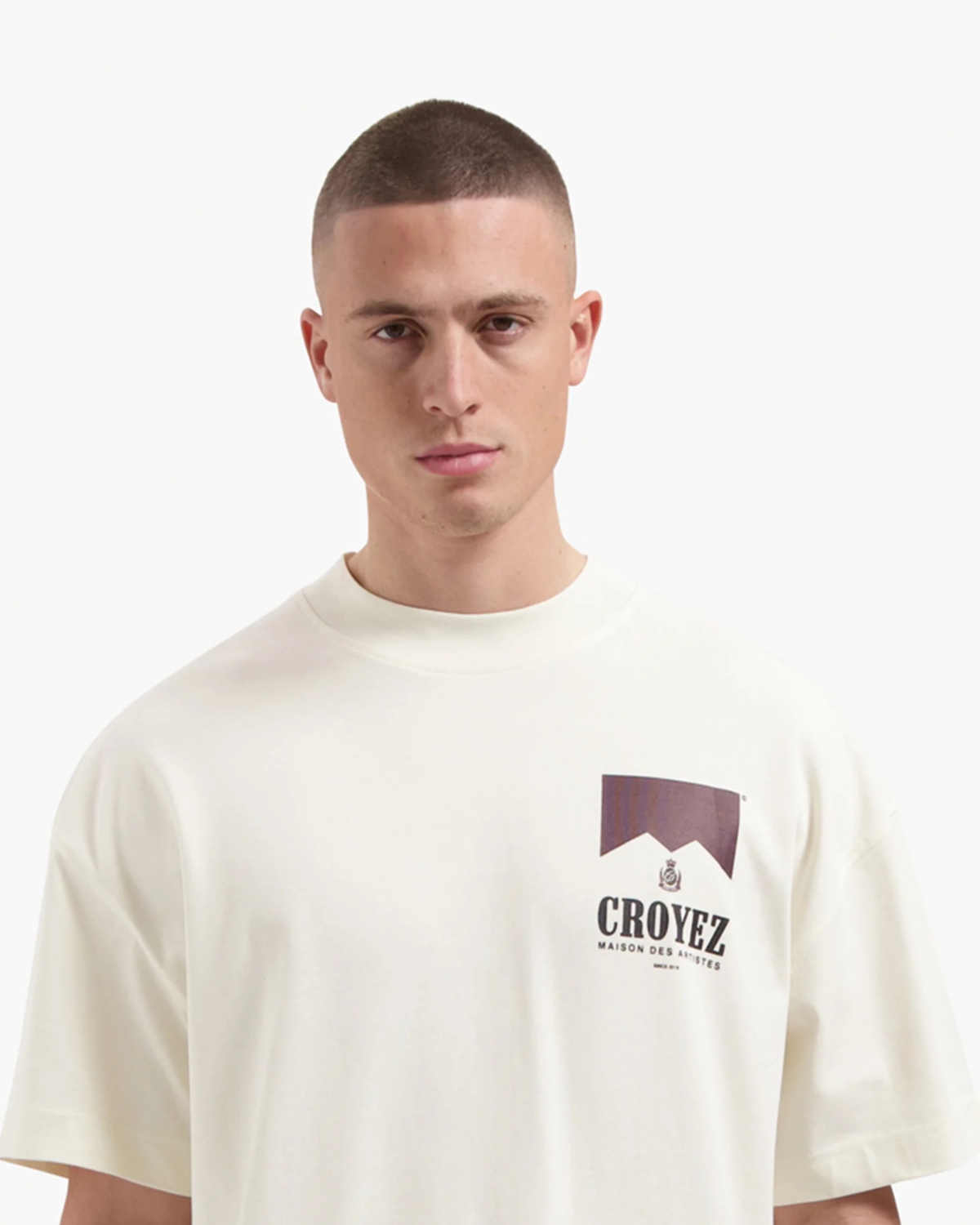 Croyez T-shirt Maison Fumes T-shirt Off White