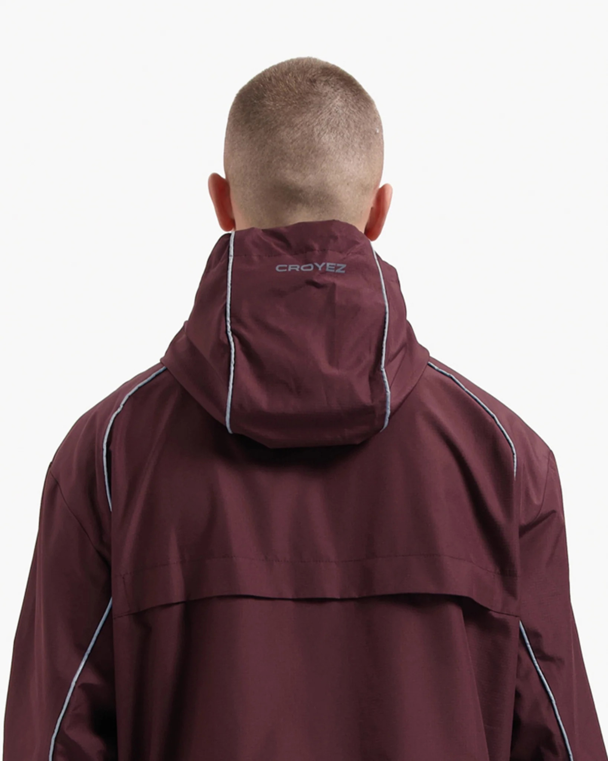 Croyez Jas Croyez Parachute Ripstop Jacket Bordeaux
