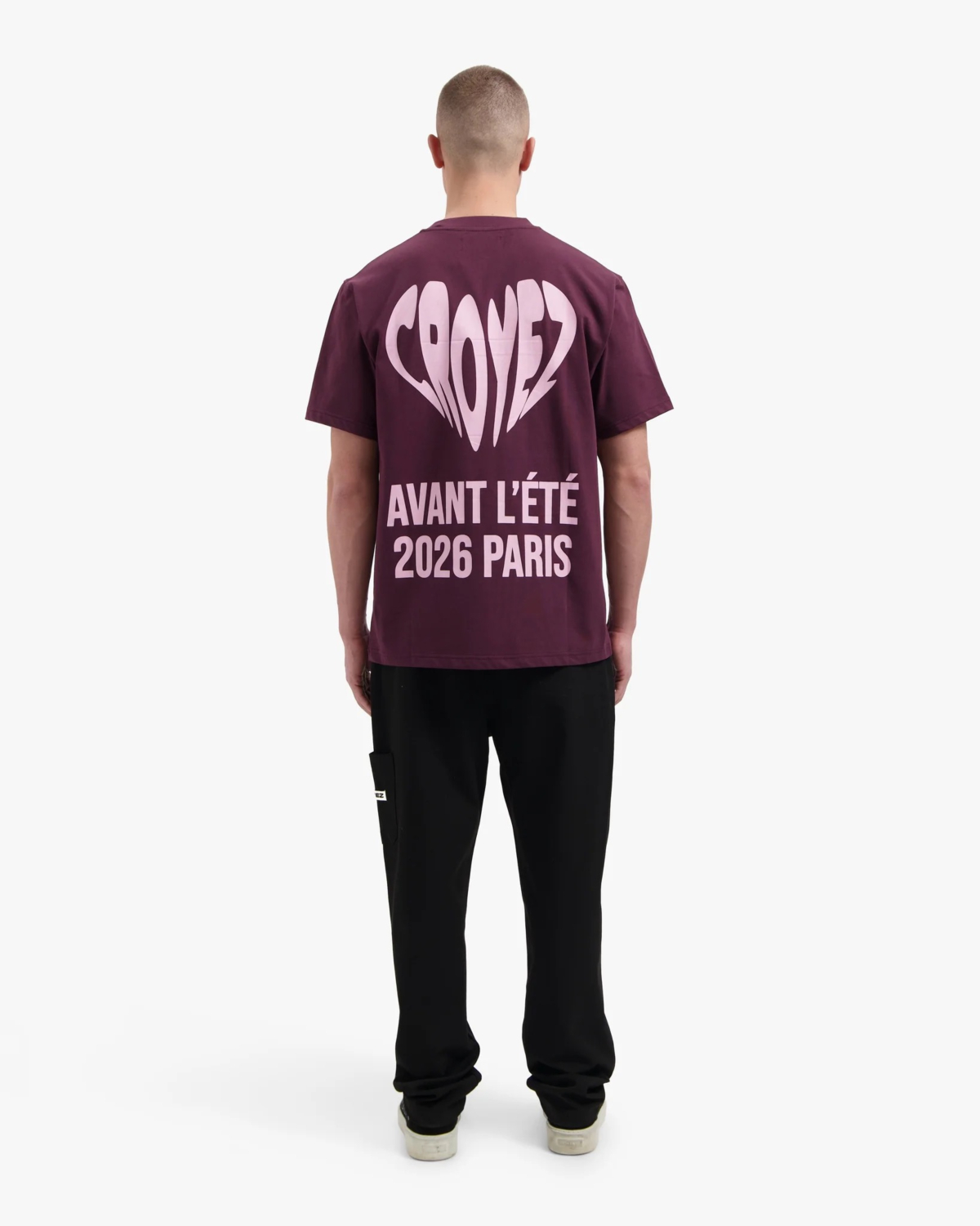 Croyez T-shirt Classique T-shirt Bordeaux