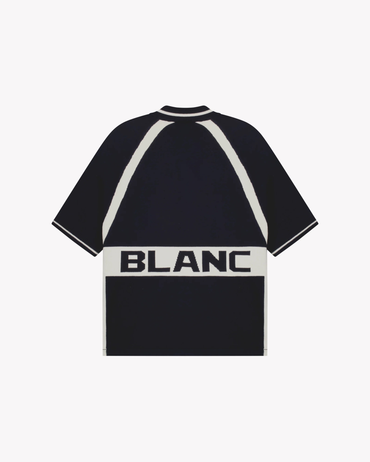 Saint Blanc Trui Cycling Knit Polo D-blauw