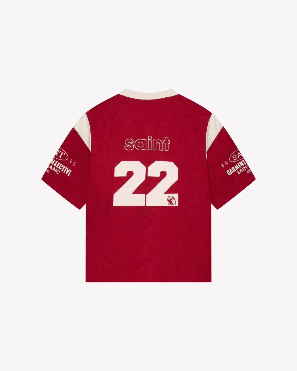 Saint Blanc T-shirt Collective Jersey Rood