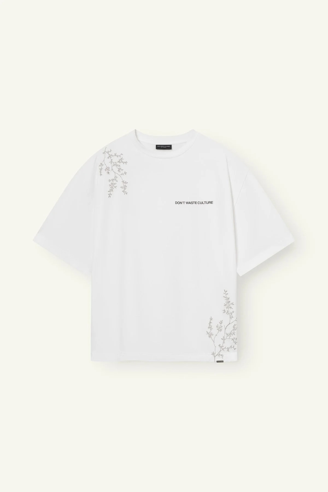 Dont Waste Culture T-shirt Morikae D-grijs