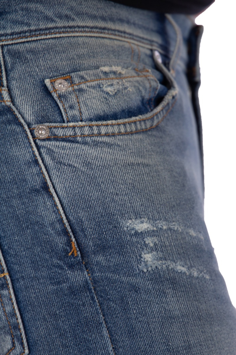 7 For All Mankind  Jeans Jspdk850 Heavy Destroyed