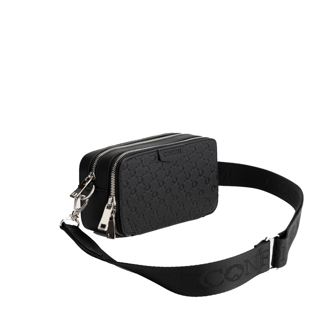Confirm Tas Mini Pouch Patterned Zwart