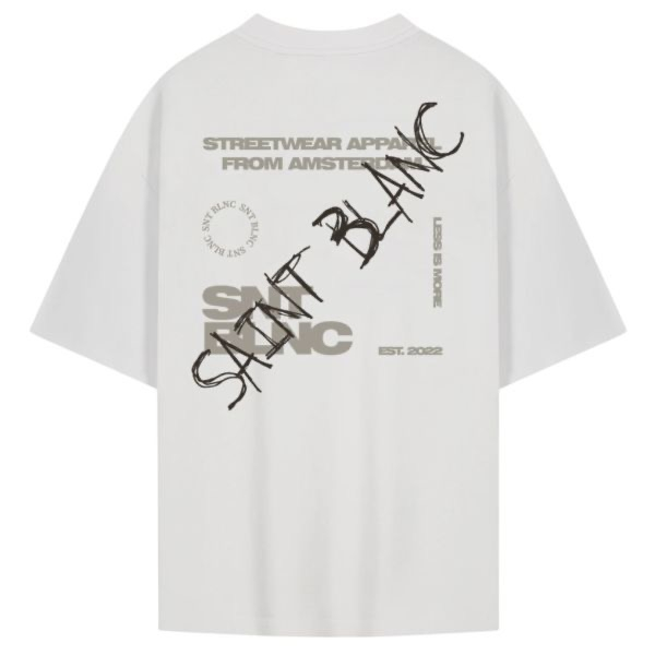 Saint Blanc T-shirt Original T-shirt Wit
