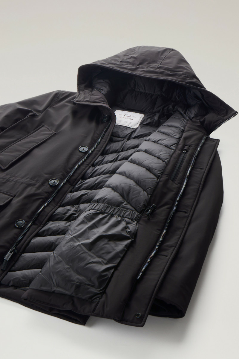 Woolrich Jas Arctic Stretch Down Parka Zwart