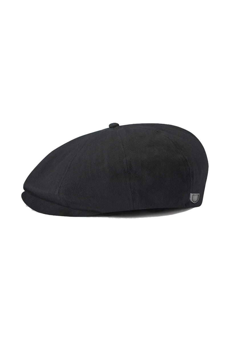 Brixton Cap 10770 Brood Snap Zwart