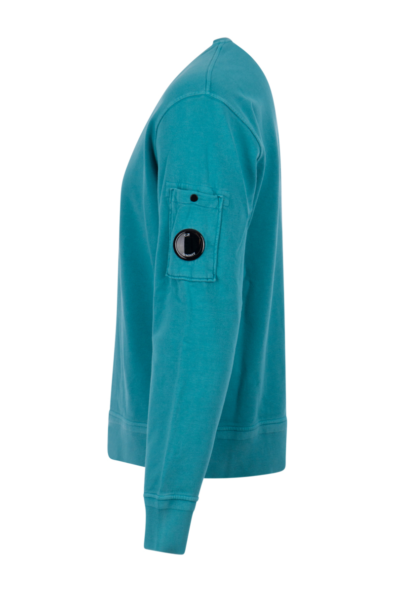Cp Company Sweater 14cmss136a Aqua