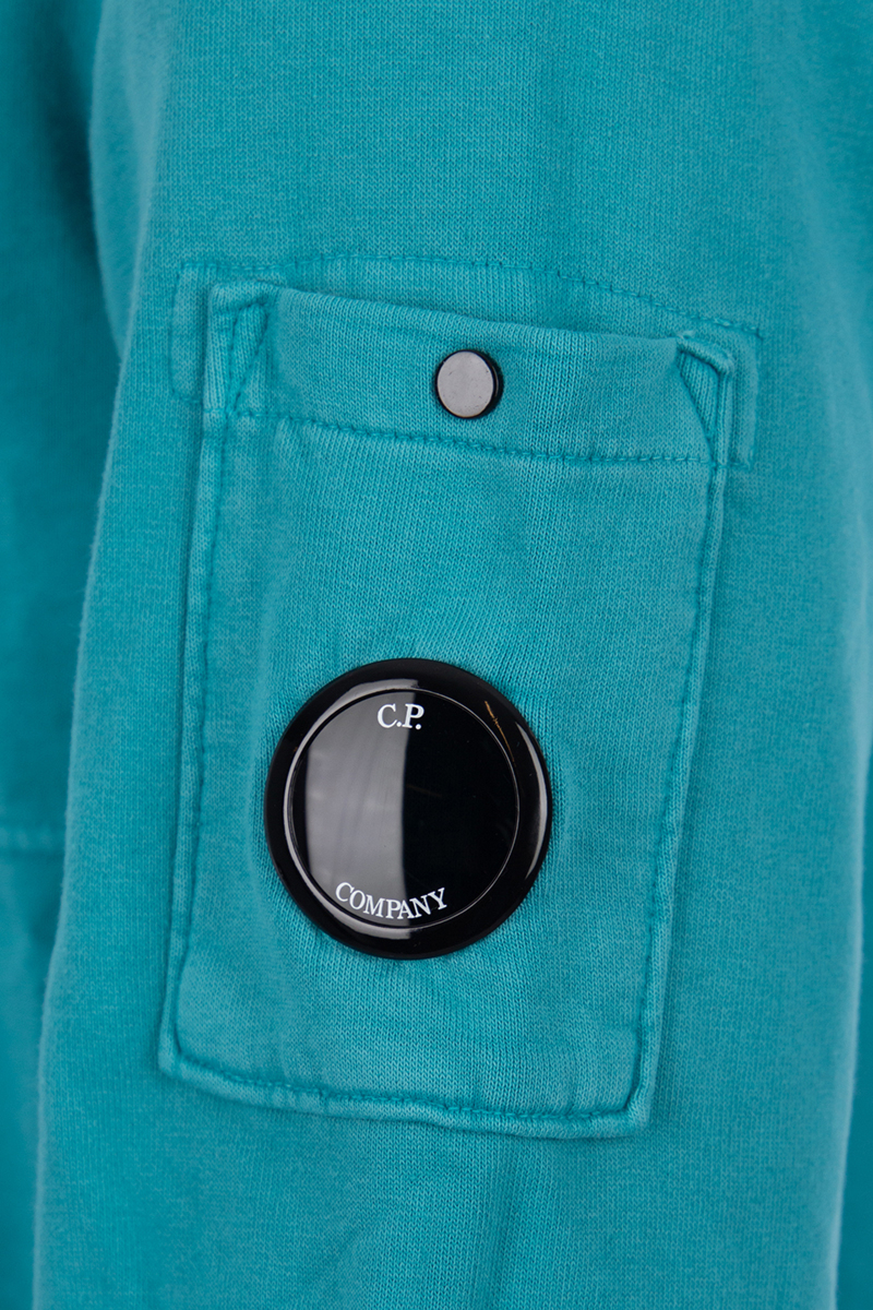 Cp Company Sweater 14cmss137a Aqua