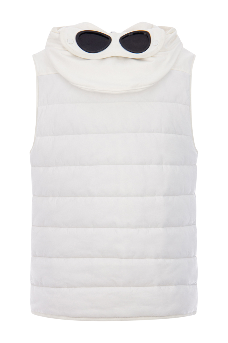 Cp Company Bodywarmer 15cmow018a Off White