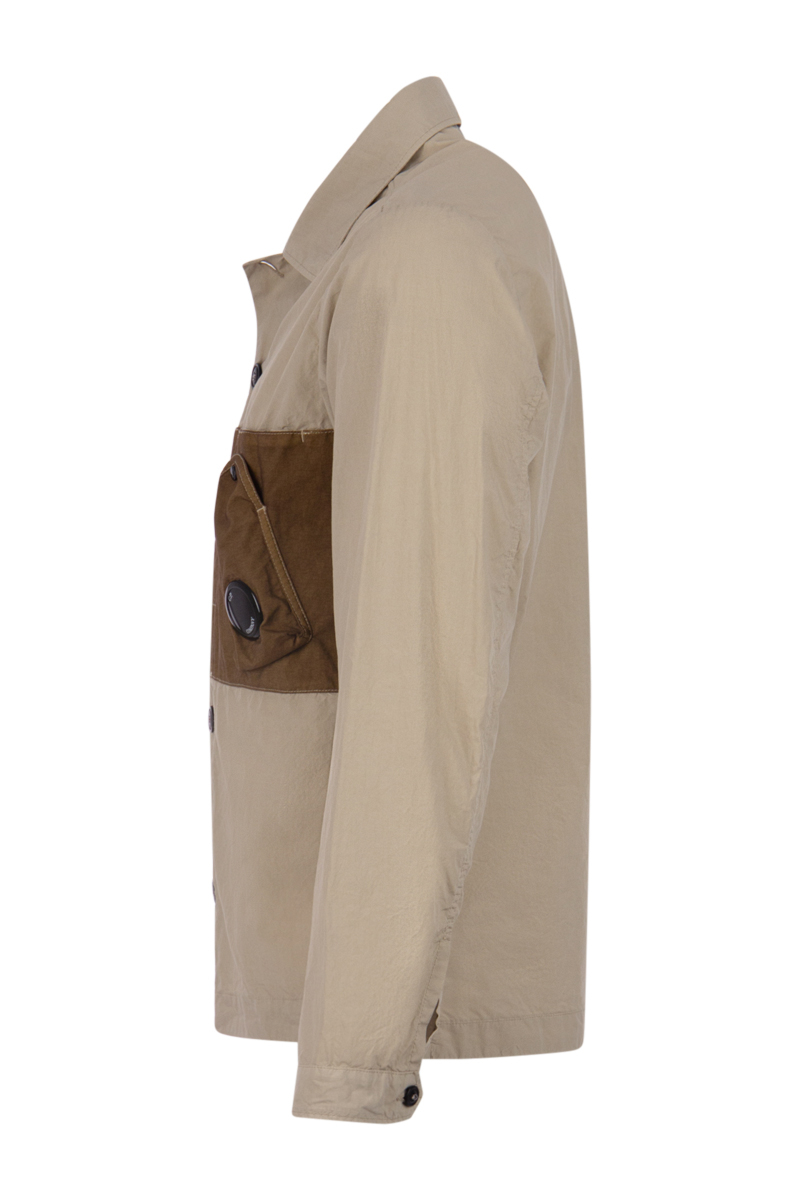 Cp Company Shirt 14cmos331a L-bruin