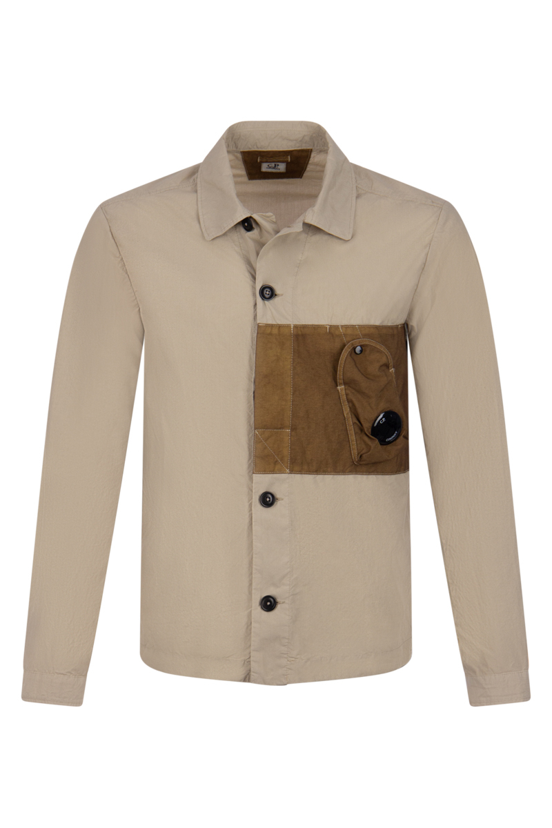 Cp Company Shirt 14cmos331a L-bruin