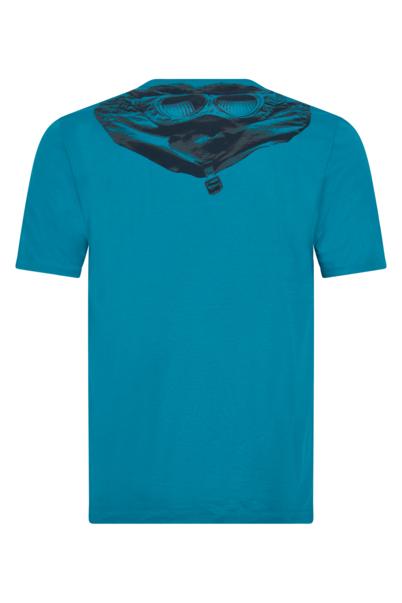 Cp Company T-shirt 14cmts044a Aqua