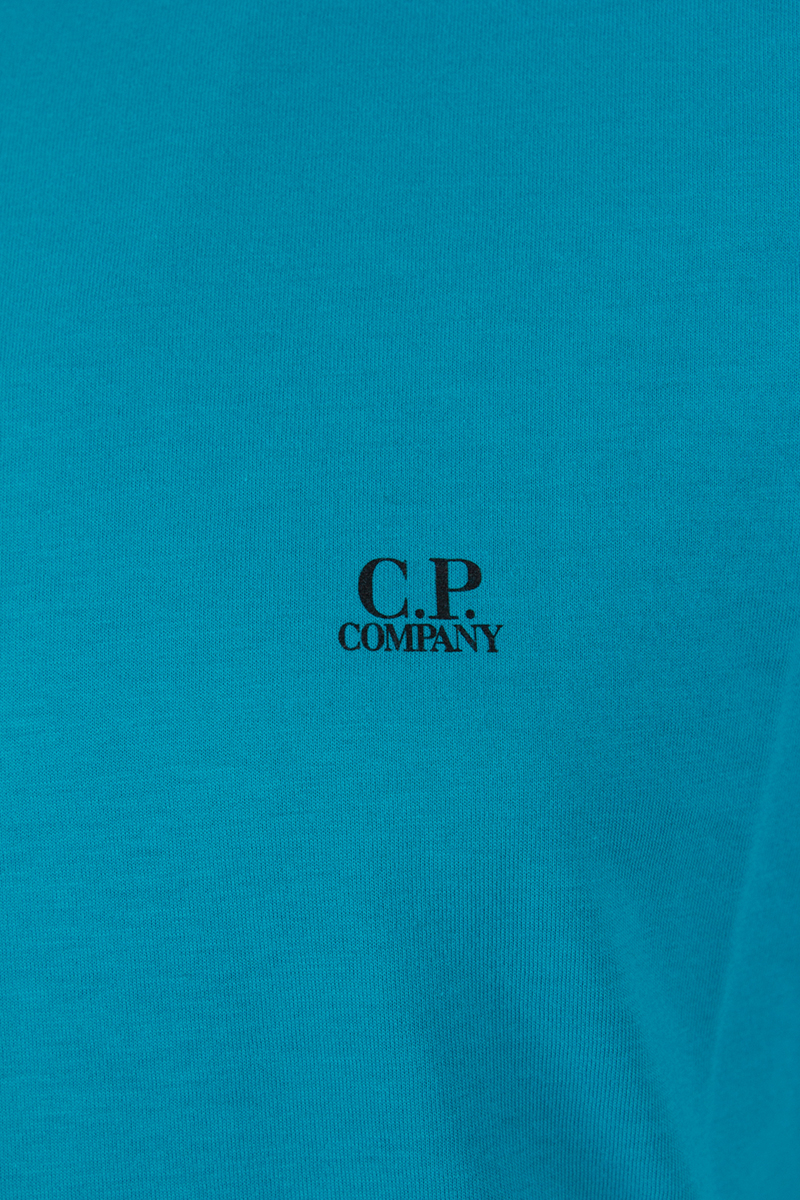 Cp Company T-shirt 14cmts044a Aqua