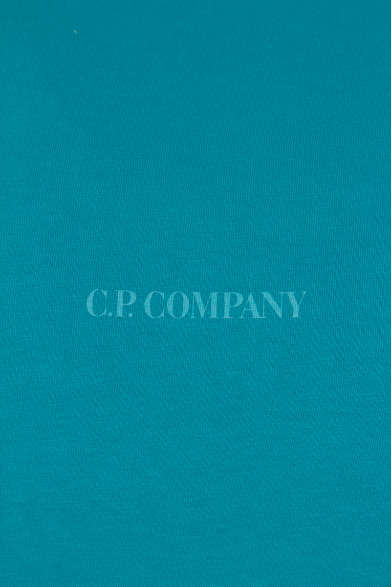 Cp Company T-shirt 14cmts142a-00543r Aqua