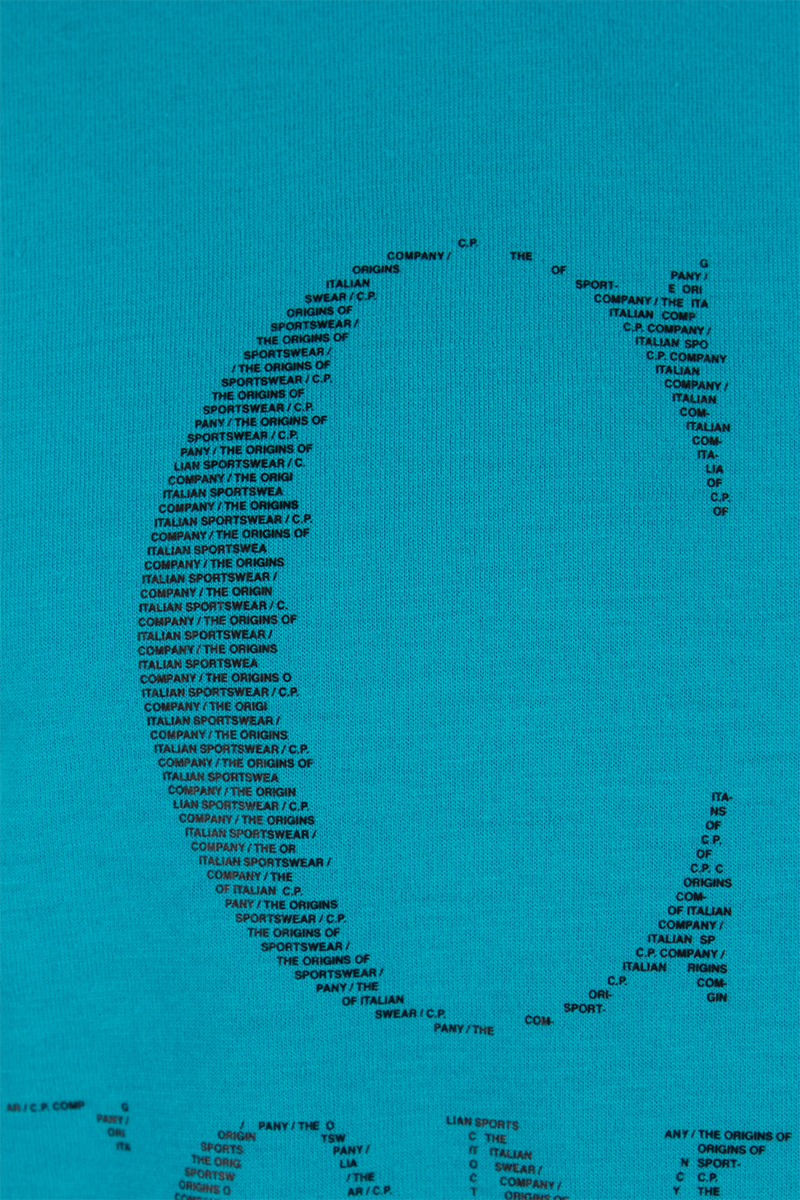 Cp Company T-shirt 14cmts188a Aqua
