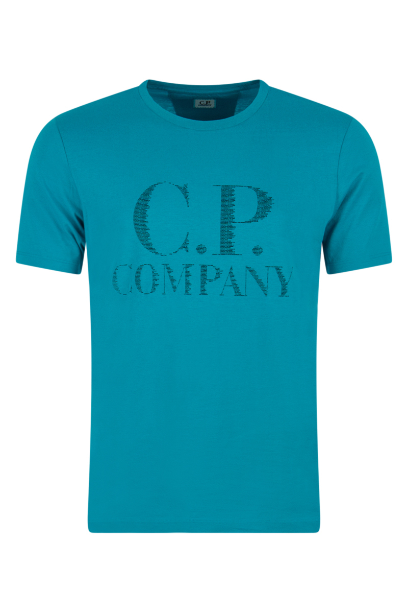 Cp Company T-shirt 14cmts188a Aqua