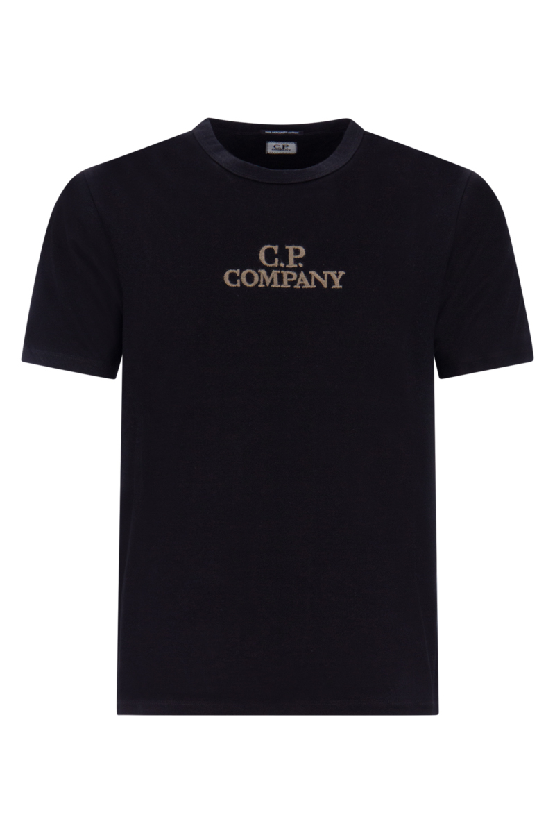 Cp Company T-shirt 15cmts217a Zwart